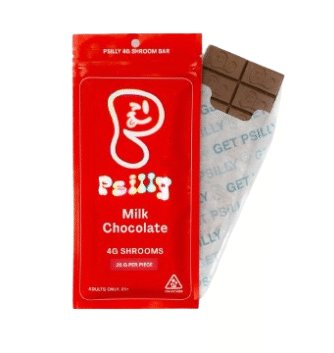 Psilly Milk Chocolate Bar 4G