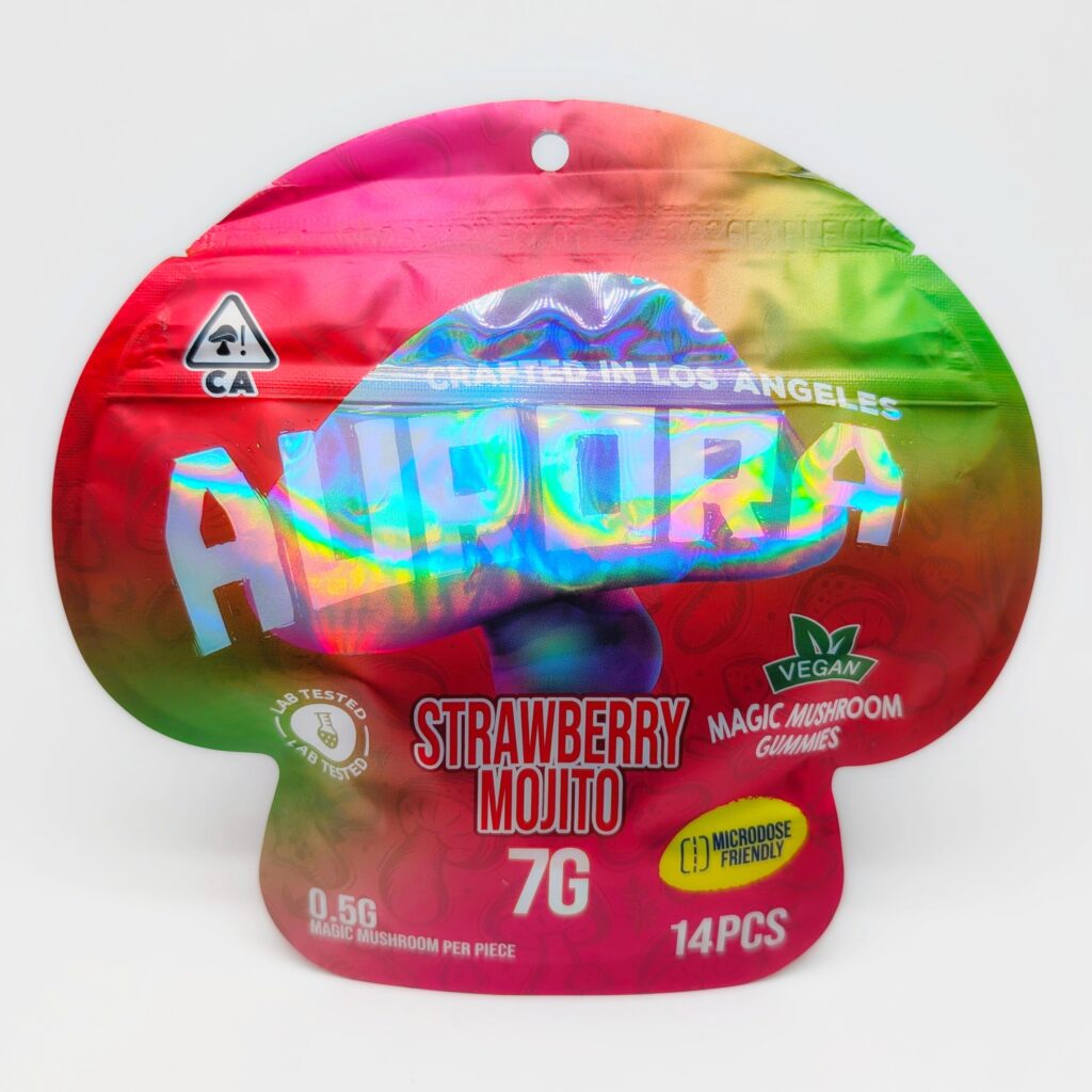 Aurora Strawberry Mojito Mushroom Gummies 7g
