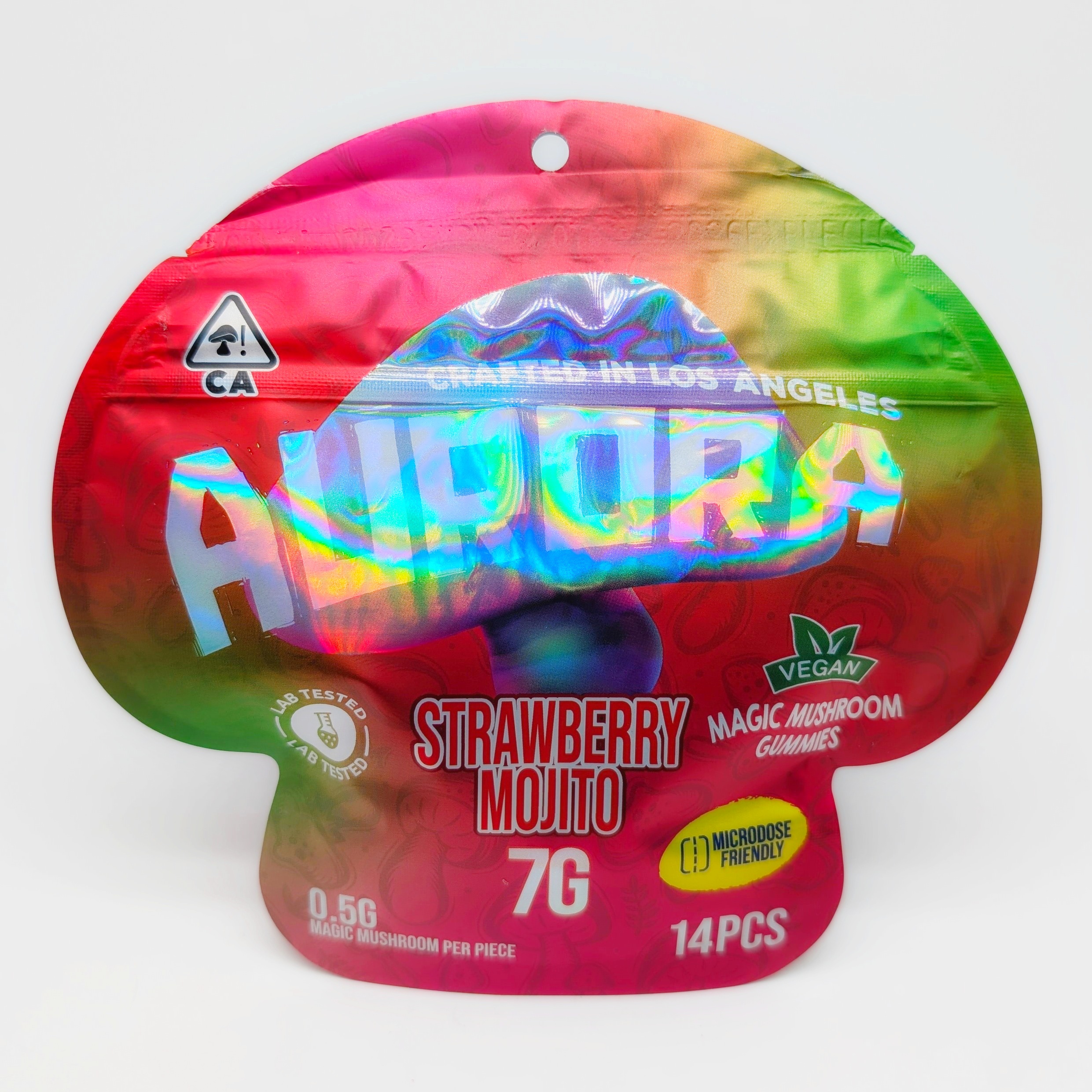 Aurora Strawberry Mojito Mushroom Gummies 7g
